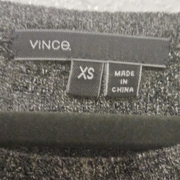 Vince light knit sweater size xs oversized viscose linen blend - Picture 7 of 13